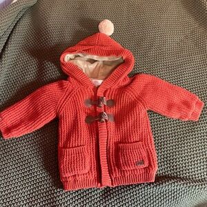 Baby knitted coat 1-2 months